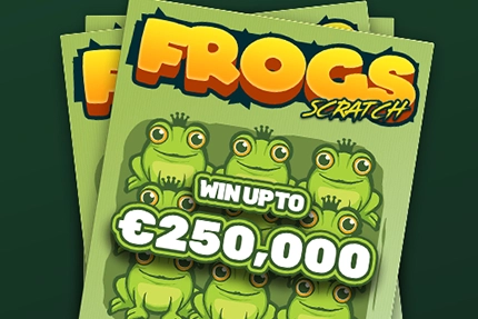 Frogs Scratch слот от hacksaw-gaming – RTP 96.20%
