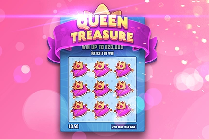 Queen Treasure слот від hacksaw-gaming – RTP 96.20%